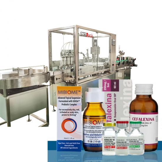 Pharmaceutical and Nutraceutical Bottle Filling Machine
